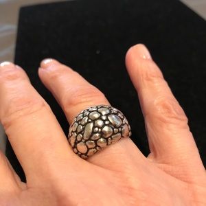 Sterling Silver dome style ring